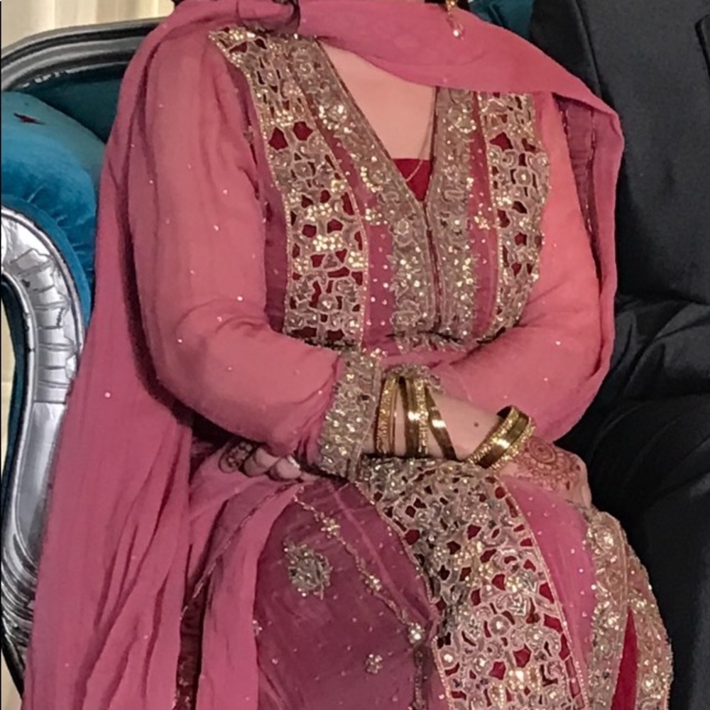 3 piece saree suit